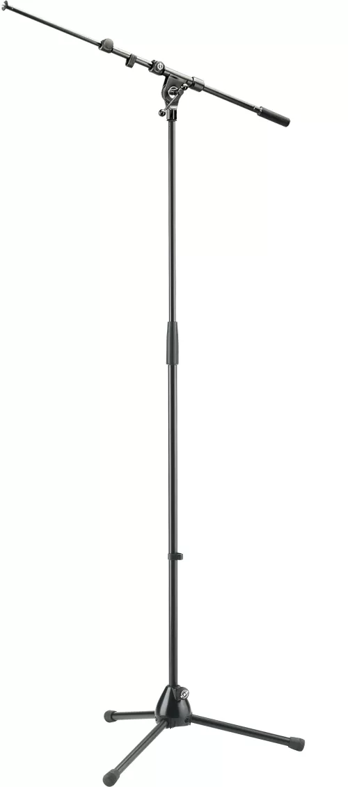 K&M 210/4B microphone stand, black