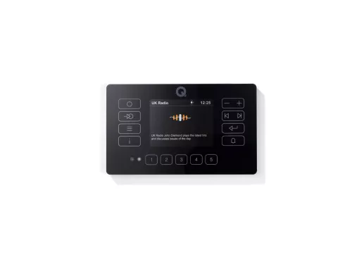Q Acoustics E120 upotettava vahvistin, musta edestä 12872626934e6defa5.jpg