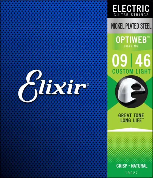Elixir Optiweb Super Light 09-46 electric guitar string set