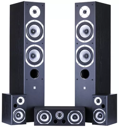 Wilson MOVIX 5.0 home theater speaker set, black