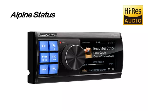 ALPINE HDS-990 Status Hi-Res Audio -mediaplayer