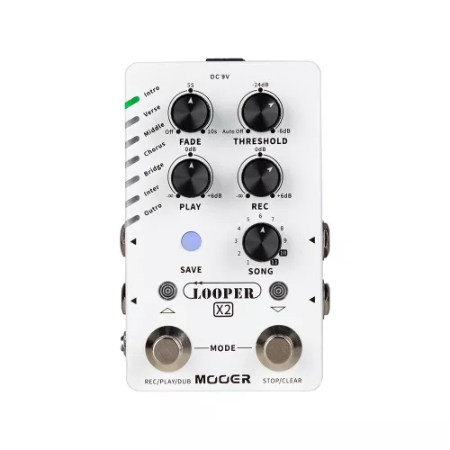 Mooer Looper X2 Stereo Looper Pedal