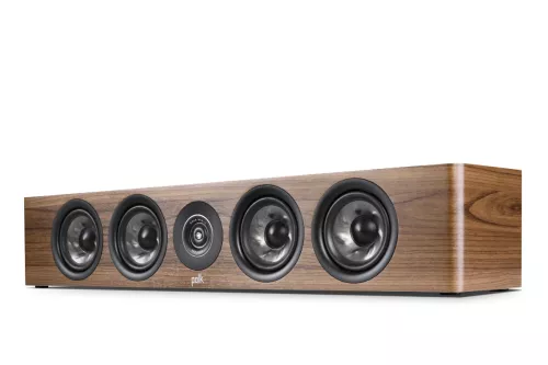 Polk Audio R350 LCR speaker, walnut