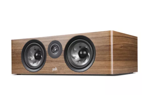 Polk Audio R400 center channel speaker, walnut