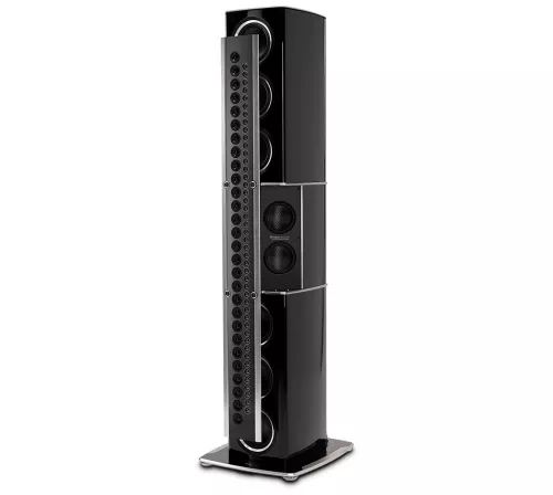 McIntosh XRT2.1KL lattiakaiutin, kiiltomusta