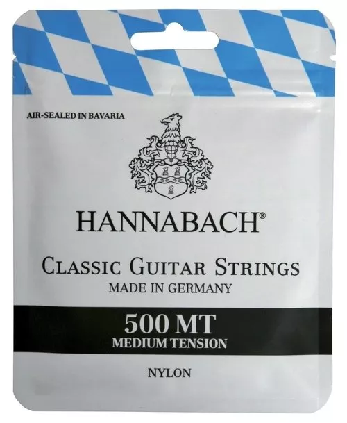 Hannabach 500 MT nylon strings for classical guitar