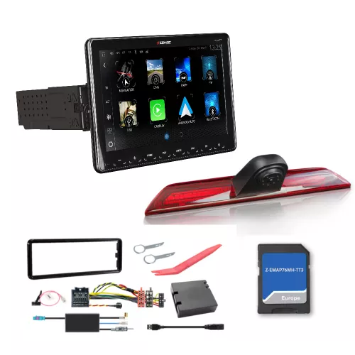 Zenec Z-N965 Ford Transit headunit+ reverse camera-set
