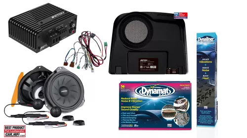 Fiat Ducato stereo upgrade and dampening pack