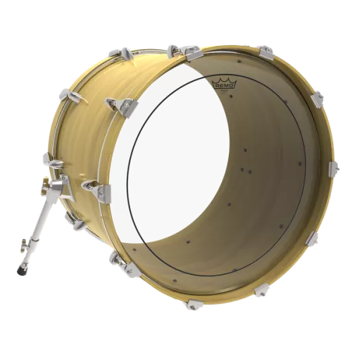 Remo 22" Pinstripe Clear Bass rumpukalvo