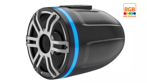 Hertz HTX 8H S-FL-G enclosed marine speaker, black
