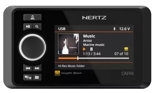 Hertz CAPRI HD1 remote control for CAPRI head unit