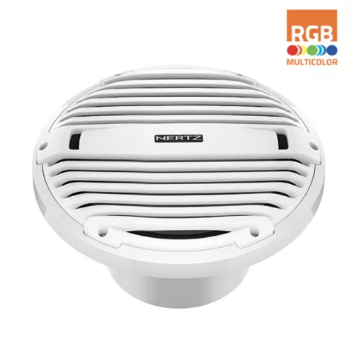 Hertz HMS10B2-LD-W 10" marine LED subwoofer, white 2ohm