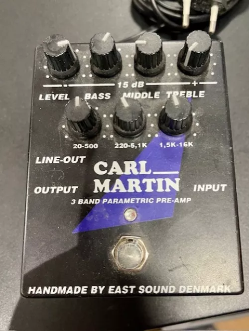 Used Carl Martin ParaEq effects pedal