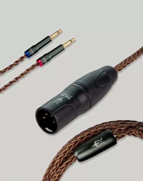 Meze Audio Mono 3.5mm to 4pin XLR Copper PCUHD Premium Cable, 2.5m