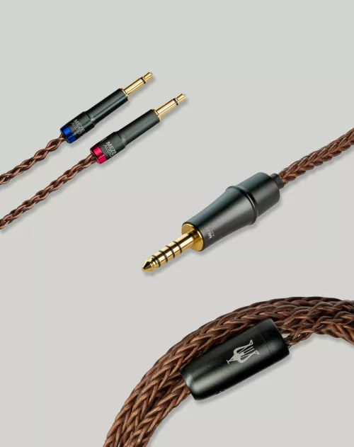 Meze Audio Mono 3.5mm to 4.5mm balanced Copper PCUHD Premium Cable, 1.3m