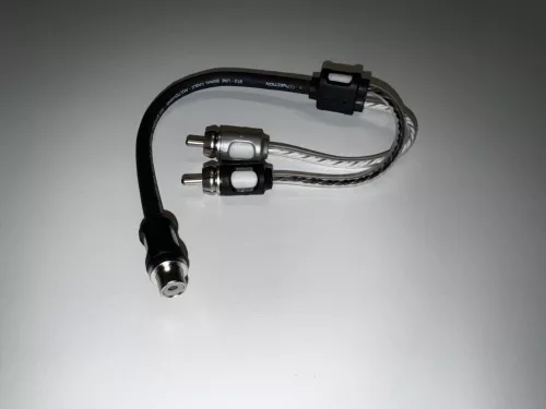 Connection BTM030.2 RCA adapter 1 female 2 male, 30cm