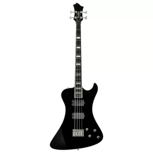 Hagstrom Nekromant 4 sähköbasso, musta
