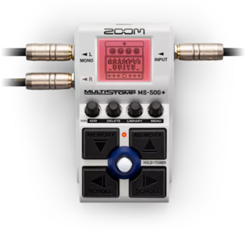 Zoom MS-50G+ mallintava kitarapedaali