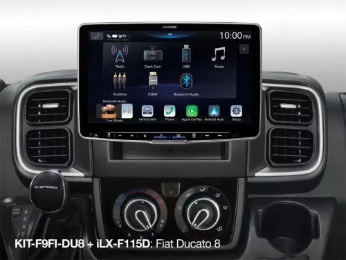 Alpine KIT-F9FI-DU8 Fiat Ducato 8 headunit installation kit
