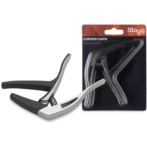Stagg SCPX-CU CR Trigger Capo teräskieliselle ja sähkökitaralle
