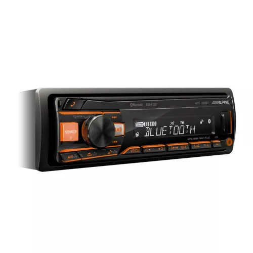 Alpine UTE-200BT 1-DIN Bluetooth headunit
