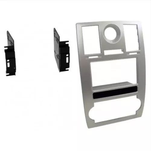 Best Kits CDK637S Chrysler 300C 2-DIN facia, silver