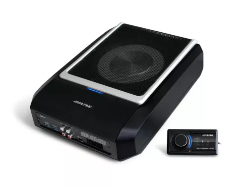 Alpine PWD-X5 8" active subwoofer with DSP amplifier