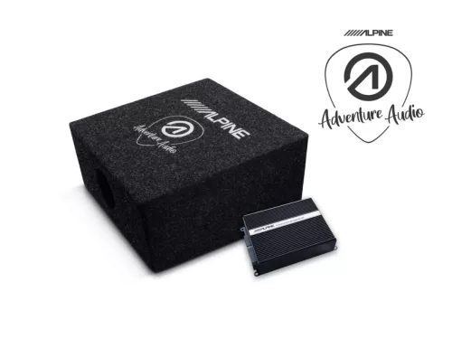 Alpine SPC-W84ACRA2-2 subwoofer and DSP amp for VW Crafter