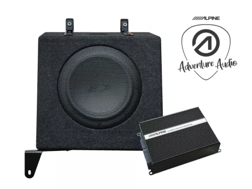 Alpine SPC-W84ATRA7-2 Ford Transit DSP-amp and subwoofer