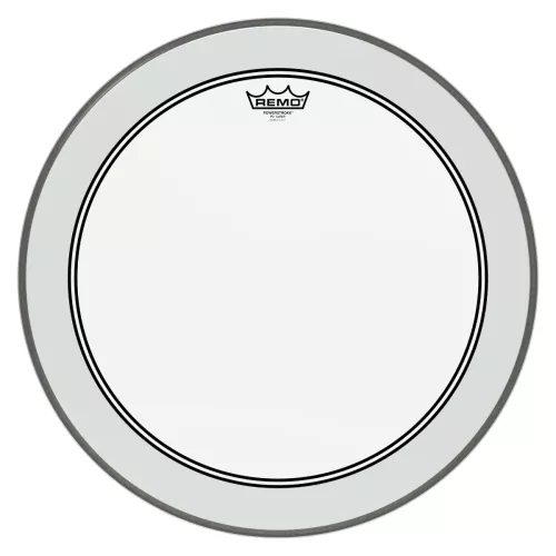 REMO 13" POWERSTROKE 3 CLEAR rumpukalvo
