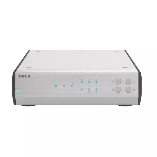 DELA S50 ethernet switch, silver