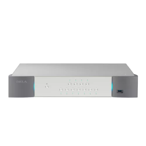 DELA S5 ethernet switch, silver