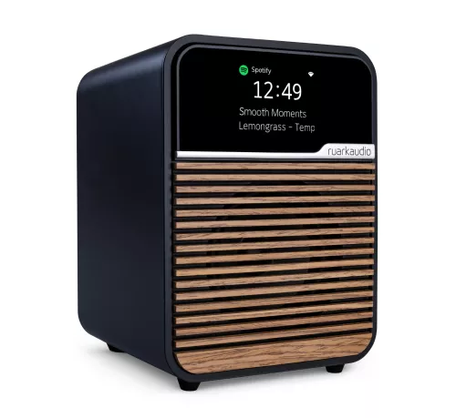 Ruark Audio R1S table radio, charcoal black