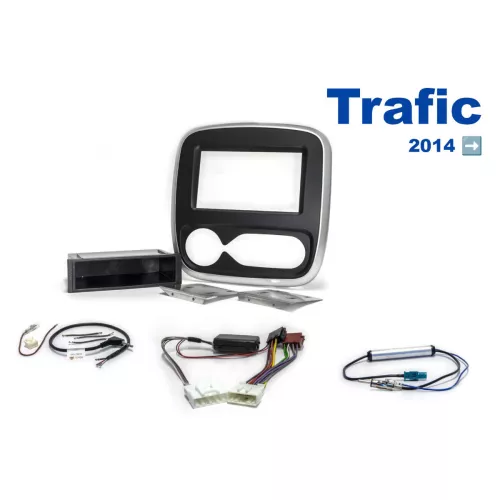 AH-KIT-REN02 Trafic 2014-> 2-DIN installation kit