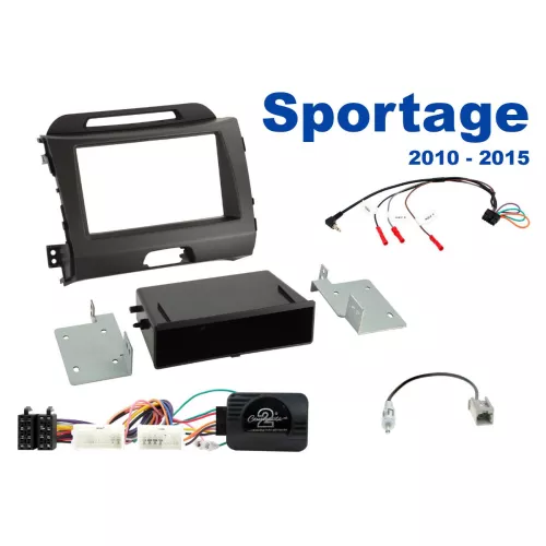 AH-KIT-KIA01 KIA Sportage 10-15 2-DIN installation kit