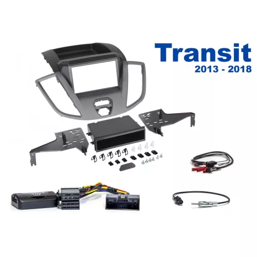 AH-KIT-FORD06 Ford Transit 13-18 1-2 DIN installation kit