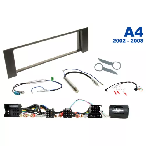 AH-KIT-AUDI04 Audi A4 02-08 1-DIN installation kit