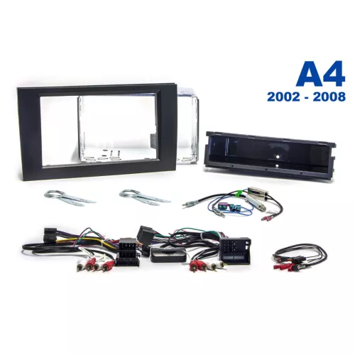 AH-KIT-AUDI02 Audi A4 02-08 1-2 DIN installation kit
