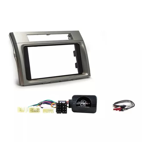 AH-KIT-TOY10 Toyota Corolla Verso 04-09 2-DIN installation kit