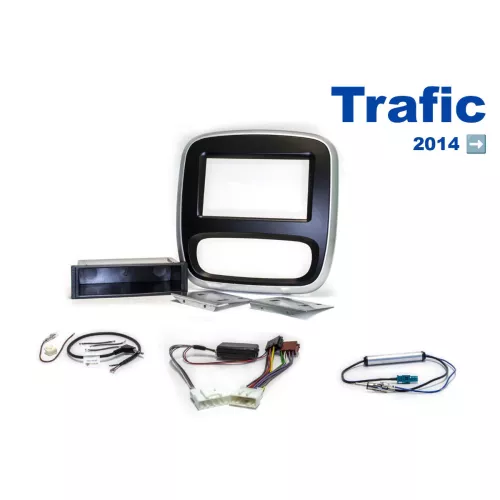 AH-KIT-REN01 Trafic 2014-> 2-DIN installation kit