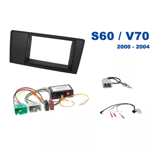 AH-KIT-VOLVO02 Volvo V70 00-04 2-DIN installation kit