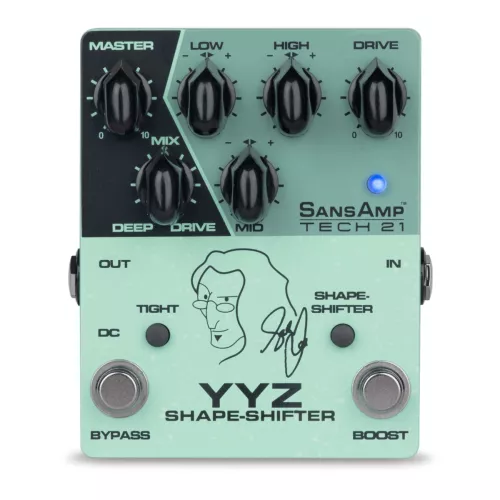 Tech 21 SansAmp Geddy Lee YYZ Shape-shifter Etuastepedaali