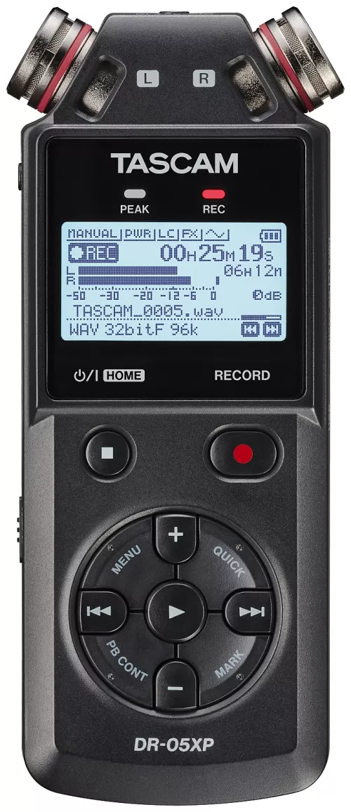 Tascam DR-05XP Handheld Audio Recorder