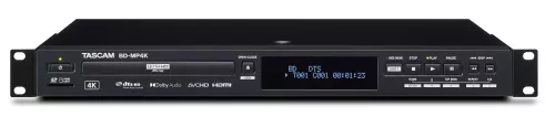 Tascam BD-MP4K 4K/UHD Blu-Ray/Multi-Media player