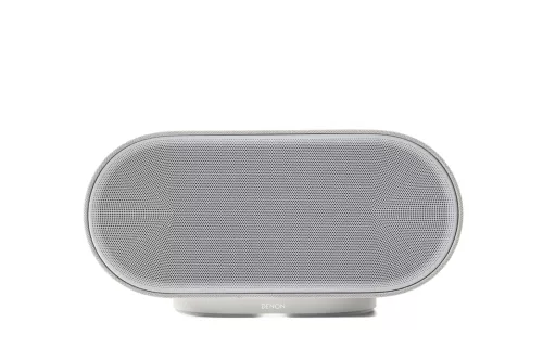 Denon Home 200 wireless speaker bundle, stone