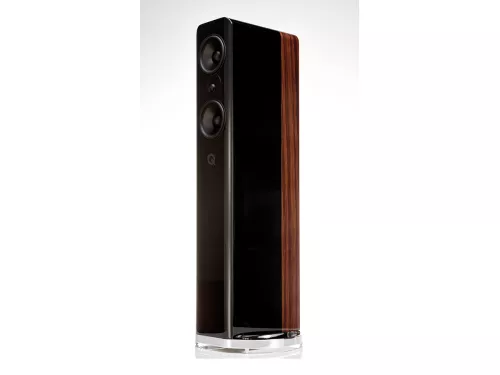 Q Acoustics Concept 500 floor standing speaker pair, black / rose wood