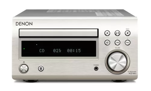 Denon RCD-M41 FM/CD amplifier, silver