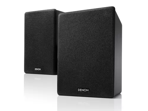 Denon CEOL SC-N10 bookshelf speaker pair, black