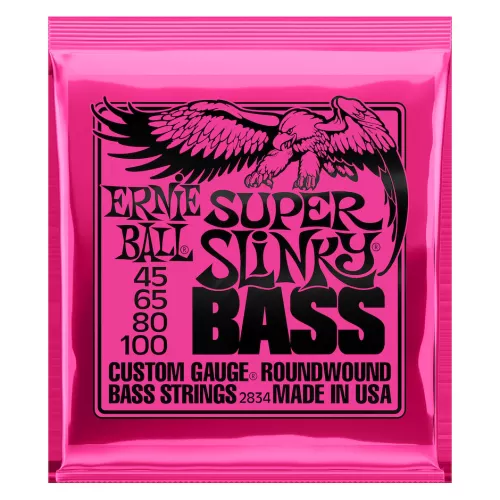 Ernie Ball EB-2834 Super Slinky Bass bass string set