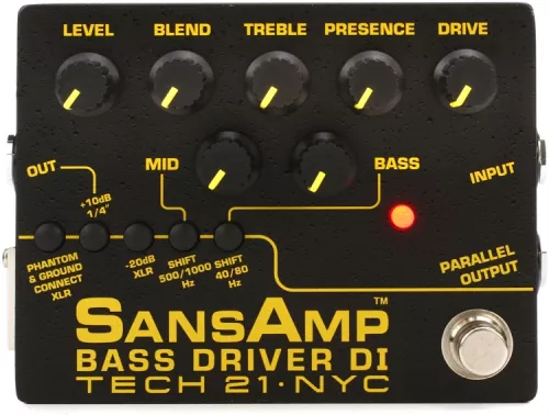 Tech 21 SansAmp Bass Driver DI V2 pedal